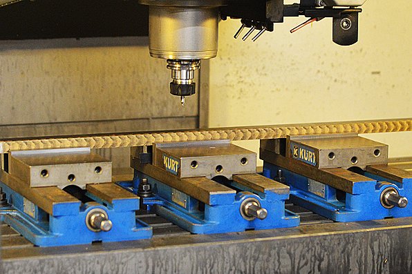 CNC Milling utilizing Kurt Vises